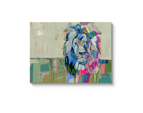 "The Noble Lion" on canvas