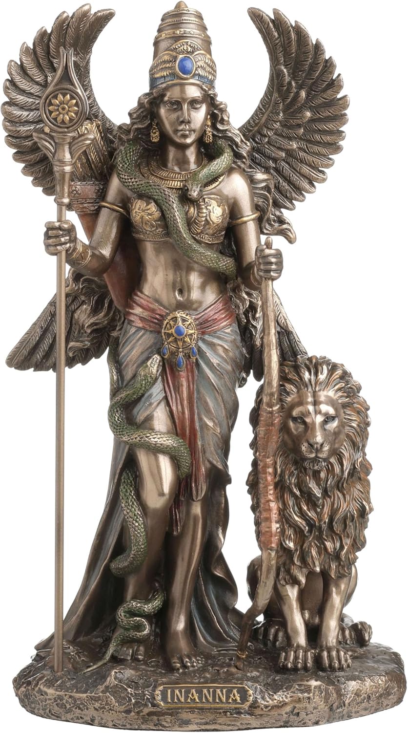 Inanna the Sumerian Goddess of Love & War Figurine