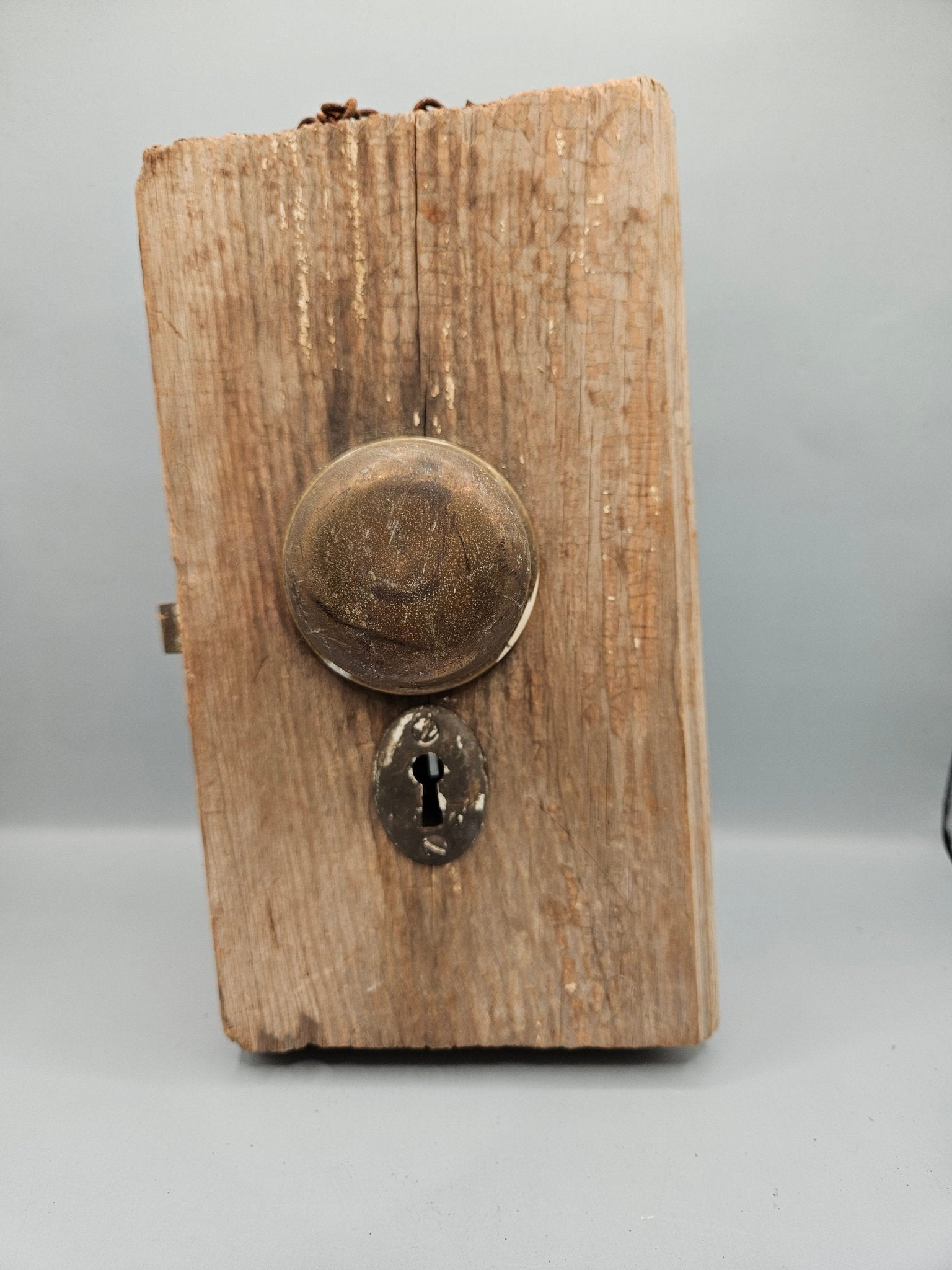 Antique Vintage Door Knobs - Authentic Brass & Glass Handles for Retro Decor
