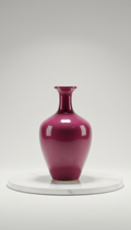 Crimson Glaze Ceramic Vase